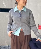 【ノーリーズ/NOLLEY'S】の《手洗い可能》16Gマレー襟付きカーディガン 人気、トレンドファッション・服の通販 founy(ファニー) ファッション Fashion レディースファッション Fashion for Women トップス・カットソー Cut & Sew Tops カーディガン・羽織り Layered Style Cardigans 秋 Autumn カーディガン Cardigan, Knitwear 冬 Winter / This Winter おすすめ Recommended / Our Picks 2025年 2025 2025-2026秋冬・A/W Autumn/Winter 2025–26 AW25–26 thumbnail ミディアムグレー|ID: prp329100004818934 ipo3291000000035011576