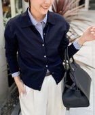 【ノーリーズ/NOLLEY'S】の《手洗い可能》16Gマレー襟付きカーディガン 人気、トレンドファッション・服の通販 founy(ファニー) ファッション Fashion レディースファッション Fashion for Women トップス・カットソー Cut & Sew Tops カーディガン・羽織り Layered Style Cardigans 秋 Autumn カーディガン Cardigan, Knitwear 冬 Winter / This Winter おすすめ Recommended / Our Picks 2025年 2025 2025-2026秋冬・A/W Autumn/Winter 2025–26 AW25–26 thumbnail ネイビー|ID: prp329100004818934 ipo3291000000035011578