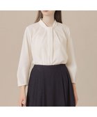 【マッキントッシュ ロンドン/MACKINTOSH LONDON】の【WEB・一部店舗限定】シアーストライプブラウス 人気、トレンドファッション・服の通販 founy(ファニー) ファッション Fashion レディースファッション Fashion for Women トップス・カットソー Cut & Sew Tops シャツ・ブラウス・オフィスカジュアル Elegant Blouses & Button-Ups インナー Innerwear エレガント 上品 Elegant カーディガン Cardigan, Knitwear ジャケット Jacket, Outerwear ストライプ Stripe, Striped Pattern 冬 Winter / This Winter 春 Spring 秋 Autumn thumbnail オフホワイト|ID: prp329100004818937 ipo3291000000035011628