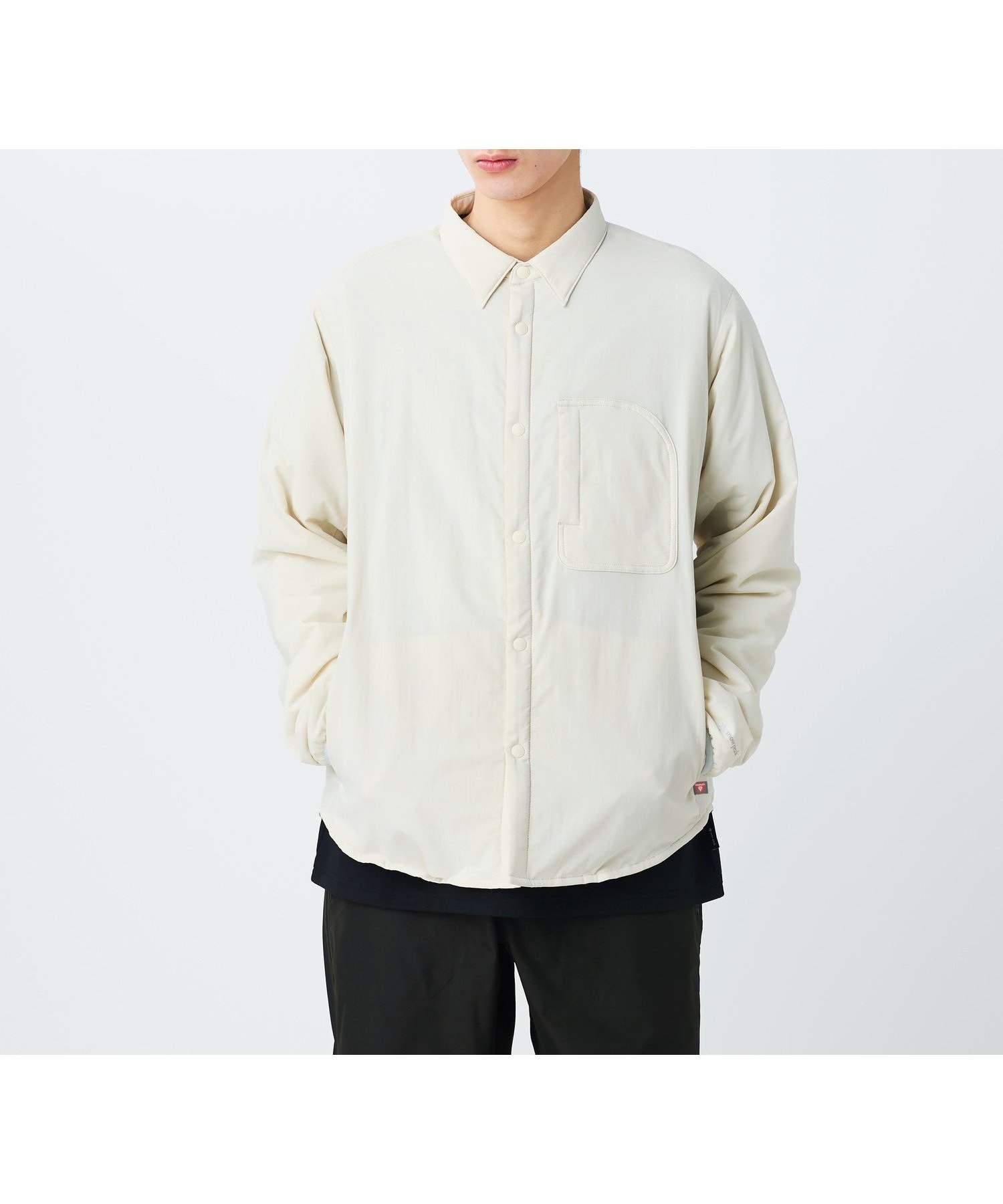 【スノーピーク/SNOW PEAK】のFlexible Insulated Shirt インテリア・キッズ・メンズ・レディースファッション・服の通販 founy(ファニー) 　ファッション　Fashion　レディースファッション　Fashion for Women　トップス・カットソー　Cut & Sew Tops　シャツ・ブラウス・オフィスカジュアル　Elegant Blouses & Button-Ups　アウトドア　Outdoor Clothing　春　Spring　キルト　Quilt, Quilted Fabric　軽量　Lightweight, Ultra Light　ストレッチ　Stretch, Stretchy Fabric　スマート　Smart, Elegant　パターン　Pattern, Design Print　ポケット　Pocket, Pocket Detail　S/S・春夏　SS, Spring/Summer, Warm Season　夏　Summer　2026年　2026　ECRU|ID: prp329100004818940 ipo3291000000035011659