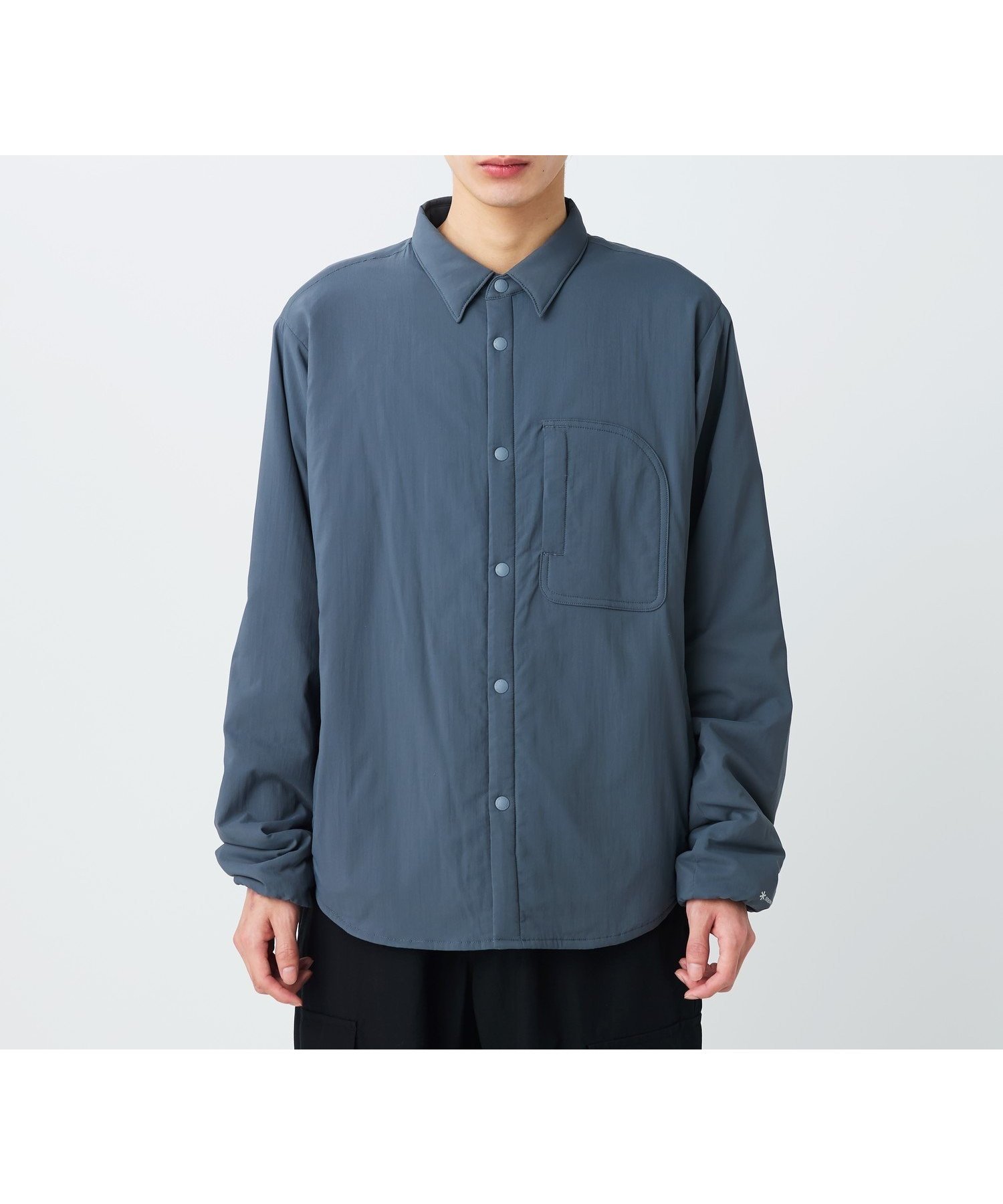 【スノーピーク/SNOW PEAK】のFlexible Insulated Shirt インテリア・キッズ・メンズ・レディースファッション・服の通販 founy(ファニー) 　ファッション　Fashion　レディースファッション　Fashion for Women　トップス・カットソー　Cut & Sew Tops　シャツ・ブラウス・オフィスカジュアル　Elegant Blouses & Button-Ups　アウトドア　Outdoor Clothing　春　Spring　キルト　Quilt, Quilted Fabric　軽量　Lightweight, Ultra Light　ストレッチ　Stretch, Stretchy Fabric　スマート　Smart, Elegant　パターン　Pattern, Design Print　ポケット　Pocket, Pocket Detail　S/S・春夏　SS, Spring/Summer, Warm Season　夏　Summer　2026年　2026　CHARCOAL|ID: prp329100004818940 ipo3291000000035011661