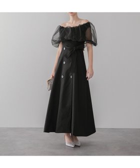 【レジャ/Leja】の3WAYオフショルチュールトレンチディティールワンピ-スドレス結婚式オケージョン 人気、トレンドファッション・服の通販 founy(ファニー) ファッション Fashion レディースファッション Fashion for Women ワンピース Dresses フォーマル・パーティードレス・結婚式用ドレス Elegant & Casual Dresses オケージョン Occasion Wear ショルダー Shoulder, Shoulder Strap スタイリッシュ Stylish, Fashionable デコルテ Décolleté, Neckline トレンチ Trench, Trench Coat ドレス Dress, One-Piece バランス Balance, Style Balance フェミニン Feminine, Girly フォーマル Formal, Dressy おすすめ Recommended / Our Picks 旅行 Travel 結婚式 Wedding 披露宴 Wedding Reception |ID:prp329100004818955