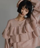 【ローリーズファーム/LOWRYS FARM】のフリルニットプルオーバーLS 人気、トレンドファッション・服の通販 founy(ファニー) ファッション Fashion レディースファッション Fashion for Women トップス・カットソー Cut & Sew Tops ニット Knit Tops & Sweaters カジュアルプルオーバー・ニットトップス Pullovers & Knit Tops / Casual Pullovers アクリル Acrylic Material フリル Frill, Ruffle ボトム Bottoms, Lower Wear thumbnail ピンク|ID: prp329100004818962 ipo3291000000035011800