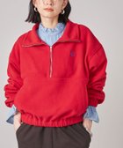 【シップス フォー ウィメン/SHIPS】のSHIPS NINE CASE 手洗い可能 フリース ハーフ ジップ プルオーバー 人気、トレンドファッション・服の通販 founy(ファニー) ファッション Fashion レディースファッション Fashion for Women トップス・カットソー Cut & Sew Tops カジュアルプルオーバー・ニットトップス Pullovers & Knit Tops / Casual Pullovers ショルダー Shoulder, Shoulder Strap ジップ Zip, Zipper スタンダード Standard, Basic スタンド Stand Collar, Upright Stand ドロップ Drop Shoulder, Dropped Style ハーフ Half, Half-Length 今季 This Season, Current Season A/W・秋冬 Autumn/Winter thumbnail レッド|ID: prp329100004818967 ipo3291000000035011872