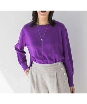 【ロートレ アモン/LAUTRE AMONT】のANGELINAリブスリーブニット≪WEB限定11号/洗える≫ 人気、トレンドファッション・服の通販 founy(ファニー) ファッション Fashion レディースファッション Fashion for Women トップス・カットソー Cut & Sew Tops ニット Knit Tops & Sweaters インナー Innerwear 洗える Machine Washable 秋 Autumn シンプル Simple, Minimal ジャケット Jacket, Outerwear 長袖 Long Sleeve, Full Sleeve ボトム Bottoms, Lower Wear リラックス Relax, Relaxed Fit A/W・秋冬 Autumn/Winter エレガント 上品 Elegant ビジネス 仕事 通勤 Business / Work / Commuting 2025年 2025 2025-2026秋冬・A/W Autumn/Winter 2025–26 AW25–26 |ID:prp329100004818969