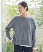 【ロートレ アモン/LAUTRE AMONT】のANGELINAリブスリーブニット≪WEB限定11号/洗える≫ 人気、トレンドファッション・服の通販 founy(ファニー) ファッション Fashion レディースファッション Fashion for Women トップス・カットソー Cut & Sew Tops ニット Knit Tops & Sweaters インナー Innerwear 洗える Machine Washable 秋 Autumn シンプル Simple, Minimal ジャケット Jacket, Outerwear 長袖 Long Sleeve, Full Sleeve ボトム Bottoms, Lower Wear リラックス Relax, Relaxed Fit A/W・秋冬 Autumn/Winter エレガント 上品 Elegant ビジネス 仕事 通勤 Business / Work / Commuting 2025年 2025 2025-2026秋冬・A/W Autumn/Winter 2025–26 AW25–26 thumbnail ライトグレー|ID: prp329100004818969 ipo3291000000035011905