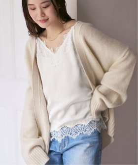 【ノーブル / スピック&スパン/NOBLE / Spick & Span】の《追加 》リバーレーストリミングサテンキャミソール 人気、トレンドファッション・服の通販 founy(ファニー) ファッション Fashion レディースファッション Fashion for Women トップス・カットソー Cut & Sew Tops キャミソール&ノースリーブ Camisoles & Sleeveless Tops インナー Innerwear キャミソール Camisole, Spaghetti Strap Top サテン Satin, Glossy Fabric ショルダー Shoulder, Shoulder Strap ジャケット Jacket, Outerwear レース Lace, Lace Fabric 再入荷 Restock / Back in Stock |ID:prp329100004818970