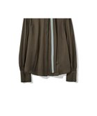 【ティーチ/TEECHI】のバイカラーリボンブラウス 人気、トレンドファッション・服の通販 founy(ファニー) ファッション Fashion レディースファッション Fashion for Women トップス・カットソー Cut & Sew Tops シャツ・ブラウス・オフィスカジュアル Elegant Blouses & Button-Ups インナー Innerwear エレガント 上品 Elegant カフス Cuff Design ギャザー Gathered, Ruffled ジャケット Jacket, Outerwear タンブラー Tumbler, Travel Mug デニム Denim, Jeans Material バランス Balance, Style Balance フロント Front, Front Design リボン Ribbon, Bow ヴィンテージ Vintage Style thumbnail BROWN|ID: prp329100004818972 ipo3291000000035011973