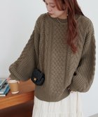 【ディスコート/Discoat】の【新色追加!/WEB限定】ケーブルルーズニット 人気、トレンドファッション・服の通販 founy(ファニー) ファッション Fashion レディースファッション Fashion for Women トップス・カットソー Cut & Sew Tops ニット Knit Tops & Sweaters おすすめ Recommended / Our Picks スラックス Slacks, Dress Pants デニム Denim, Jeans Material A/W・秋冬 Autumn/Winter thumbnail グレージュ|ID: prp329100004818992 ipo3291000000035012271