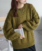 【ディスコート/Discoat】の【新色追加!/WEB限定】ケーブルルーズニット 人気、トレンドファッション・服の通販 founy(ファニー) ファッション Fashion レディースファッション Fashion for Women トップス・カットソー Cut & Sew Tops ニット Knit Tops & Sweaters おすすめ Recommended / Our Picks スラックス Slacks, Dress Pants デニム Denim, Jeans Material A/W・秋冬 Autumn/Winter thumbnail ピスタチオ|ID: prp329100004818992 ipo3291000000035012274