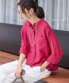 【シップス フォー ウィメン/SHIPS】の手洗い可能 シルク混 シアー 羽織 シャツ 人気、トレンドファッション・服の通販 founy(ファニー) ファッション Fashion レディースファッション Fashion for Women トップス・カットソー Cut & Sew Tops シャツ・ブラウス・オフィスカジュアル Elegant Blouses & Button-Ups オレンジ Orange ギャザー Gathered, Ruffled シアー Sheer, See-Through ショート Short, Short Length シルク Silk, 100% Silk バランス Balance, Style Balance ボトム Bottoms, Lower Wear ポケット Pocket, Pocket Detail 羽織 Haori, Light Jacket 2025年 2025 2025春夏・S/S Spring/Summer 2025 SS25 thumbnail ピンク系|ID: prp329100004818993 ipo3291000000035012298