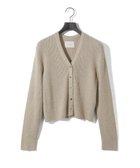 【マーコート/MARcourt】のMIDIUMISOLID for Ladies Vネックリブカーディガン 人気、トレンドファッション・服の通販 founy(ファニー) ファッション Fashion レディースファッション Fashion for Women トップス・カットソー Cut & Sew Tops カーディガン・羽織り Layered Style Cardigans Vネックトップス V-Neck Tops / V-Cut Neckline Shirts カーディガン Cardigan, Knitwear ショート Short, Short Length ベーシック Basic, Essential ポケット Pocket, Pocket Detail エレガント 上品 Elegant 長袖 Long Sleeve, Full Sleeve thumbnail グレージュ|ID: prp329100004819002 ipo3291000000035012442