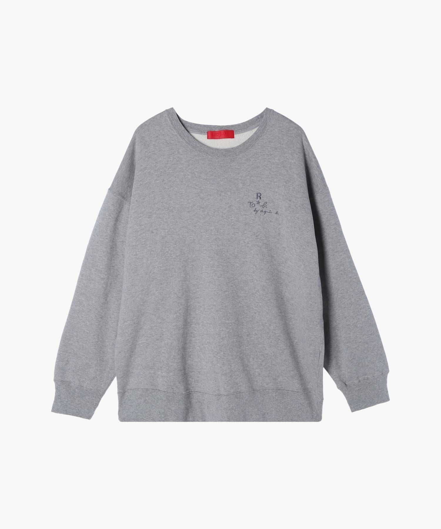 【アニエスベー ファム/agnes b. FEMME】のTo b. by agnes b. x RED CARD TOKYO オーバーサイズスウェット 人気、トレンドファッション・服の通販 founy(ファニー) 　ファッション　Fashion　レディースファッション　Fashion for Women　トップス・カットソー　Cut & Sew Tops　レディースパーカー・カジュアルフーディー　Casual Hoodies & Sweatshirts　スウェット・クルーネックトップス　Sweatshirts & Crewnecks / Relaxed Fit Sweat Tops　おすすめ　Recommended / Our Picks　デニム　Denim, Jeans Material　ベーシック　Basic, Essential　ルーズ　Loose, Oversized　 other-1|ID: prp329100004819008 ipo3291000000035012562
