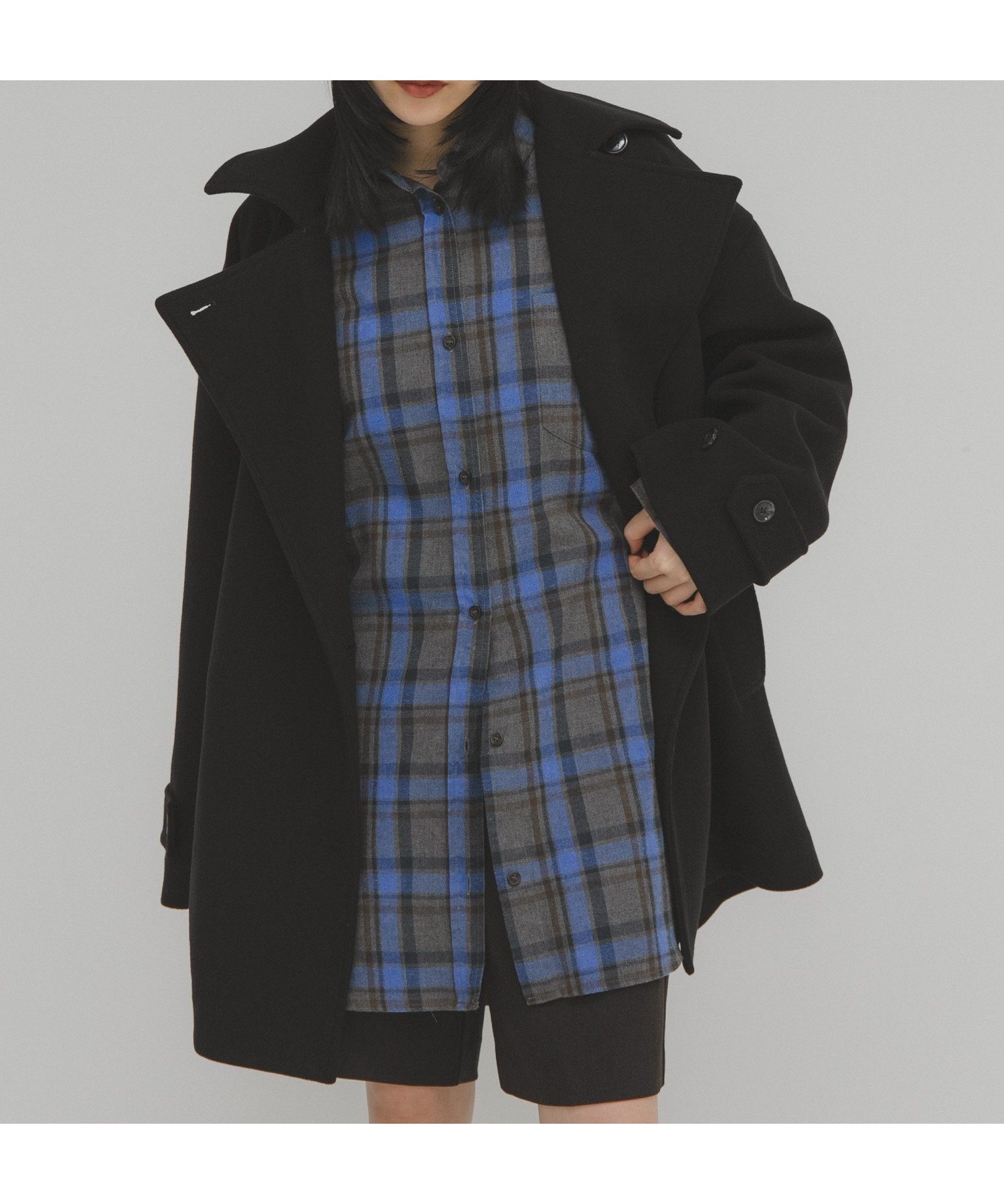 【ケービーエフ/KBF / URBAN RESEARCH】のBIGチェックシャツ インテリア・キッズ・メンズ・レディースファッション・服の通販 founy(ファニー) 　ファッション　Fashion　レディースファッション　Fashion for Women　トップス・カットソー　Cut & Sew Tops　シャツ・ブラウス・オフィスカジュアル　Elegant Blouses & Button-Ups　2025年　2025　2025-2026秋冬・A/W　Autumn/Winter 2025–26 AW25–26　冬　Winter / This Winter　チェック　Check, Plaid, Tartan　ビスチェ　Bustier, Corset Top　定番　Standard, Basic Item　A/W・秋冬　Autumn/Winter　羽織　Haori, Light Jacket　BLUE|ID: prp329100004819010 ipo3291000000035012569