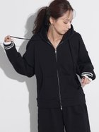 【ヴァン/Vin】の異素材ドッキングスウェットパーカー 人気、トレンドファッション・服の通販 founy(ファニー) ファッション Fashion レディースファッション Fashion for Women トップス・カットソー Cut & Sew Tops レディースパーカー・カジュアルフーディー Casual Hoodies & Sweatshirts スウェット・クルーネックトップス Sweatshirts & Crewnecks / Relaxed Fit Sweat Tops おすすめ Recommended / Our Picks クラシカル Classical, Vintage-Inspired スウェット / スエット Sweatshirt, Sweatwear セットアップ Set-Up, Coordinated Outfit トレンド Trend, Trending Now ドッキング Docking, Mixed Material パーカー Hoodie, Parka thumbnail ブラック|ID: prp329100004819013 ipo3291000000035012597