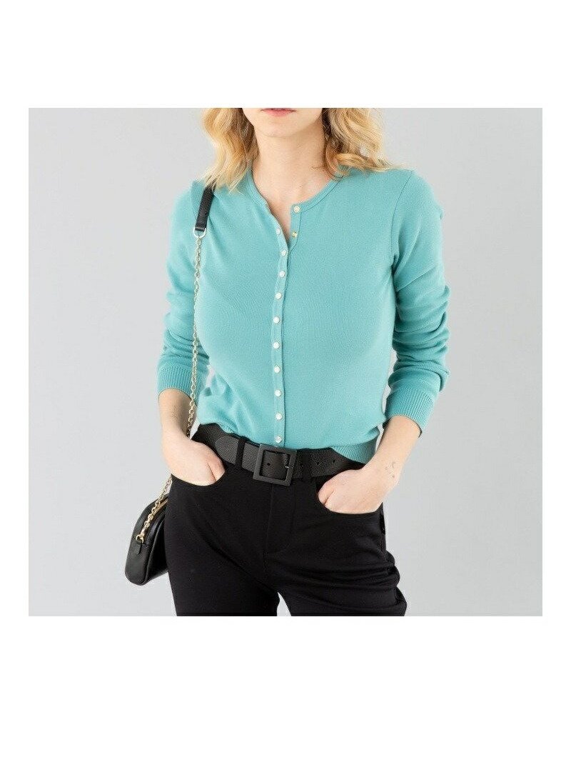 【アニエスベー ファム/agnes b. FEMME】のコットン ニット 長袖 カーディガンプレッション Swing Nacre 人気、トレンドファッション・服の通販 founy(ファニー) 　ファッション　Fashion　レディースファッション　Fashion for Women　トップス・カットソー　Cut & Sew Tops　ニット　Knit Tops & Sweaters　カーディガン・羽織り　Layered Style Cardigans　カーディガン　Cardigan, Knitwear　パール　Pearl, Pearl Accent　フロント　Front, Front Design　定番　Standard, Basic Item　長袖　Long Sleeve, Full Sleeve　 other-1|ID: prp329100004819015 ipo3291000000035012614