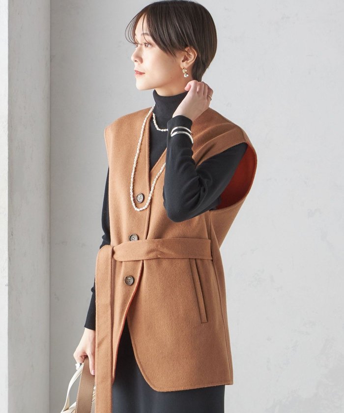 【シップス フォー ウィメン/SHIPS】の配色 リバー ジレ インテリア・キッズ・メンズ・レディースファッション・服の通販 founy(ファニー) https://founy.com/ ファッション Fashion レディースファッション Fashion for Women アウター Coat / Outerwear Collection トップス・カットソー Cut & Sew Tops ベスト&ジレ / 重ね着スタイル Vests & Gilets インナー Innerwear デニム Denim, Jeans Material ボトム Bottoms, Lower Wear マニッシュ Mannish, Boyish リボン Ribbon, Bow ロング Long, Long-Length A/W・秋冬 Autumn/Winter おすすめ Recommended / Our Picks |ID: prp329100004819031 ipo3291000000035012807