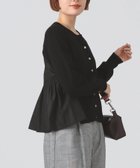 【ビームス ウイメン/BEAMS】の異素材 キリカエ カーディガン 人気、トレンドファッション・服の通販 founy(ファニー) ファッション Fashion レディースファッション Fashion for Women トップス・カットソー Cut & Sew Tops カーディガン・羽織り Layered Style Cardigans カーディガン Cardigan, Knitwear コンパクト Compact, Small Size フェミニン Feminine, Girly thumbnail BLACK|ID: prp329100004819035 ipo3291000000035012835