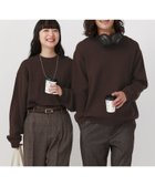 【グローバルワーク/GLOBAL WORK】のスウェットライクオテラクニット/581064 人気、トレンドファッション・服の通販 founy(ファニー) ファッション Fashion レディースファッション Fashion for Women トップス・カットソー Cut & Sew Tops ニット Knit Tops & Sweaters レディースパーカー・カジュアルフーディー Casual Hoodies & Sweatshirts スウェット・クルーネックトップス Sweatshirts & Crewnecks / Relaxed Fit Sweat Tops おすすめ Recommended / Our Picks シンプル Simple, Minimal セーター Sweater, Knitwear ボトム Bottoms, Lower Wear ミラノリブ Milano Rib, Milano Stitch ワンポイント One Point, Statement Accent thumbnail ブラウン58|ID: prp329100004819040 ipo3291000000035012909