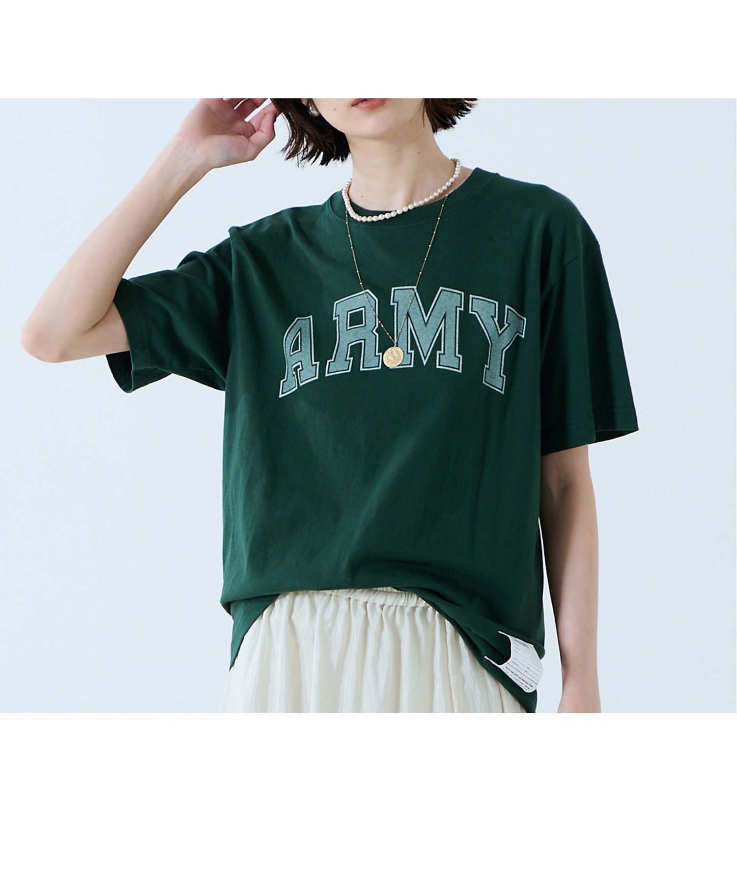 【ルージュヴィフラクレ/Rouge vif la cle】の【JOHNBULL/ジョンブル】ARMY プリント S/S Tシャツ / 半袖T 人気、トレンドファッション・服の通販 founy(ファニー) 　ファッション　Fashion　レディースファッション　Fashion for Women　トップス・カットソー　Cut & Sew Tops　シャツ・ブラウス・オフィスカジュアル　Elegant Blouses & Button-Ups　ロングTシャツ・Tシャツ　Longline T-Shirts & Tees　ヴィンテージ　Vintage Style　ジーンズ　Jeans, Denim Pants　スウェット / スエット　Sweatshirt, Sweatwear　プリント　Print, Printed Pattern　半袖　Short Sleeve, Half Sleeve　ミリタリー　Military, Army Style　ワーク　Workwear, Utility Style　S/S・春夏　SS, Spring/Summer, Warm Season　夏　Summer　 other-1|ID: prp329100004819042 ipo3291000000035012927