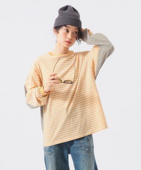 【ビームス ウイメン/BEAMS】のスウィッチ ボーダー ロングスリーブ 人気、トレンドファッション・服の通販 founy(ファニー) ファッション Fashion レディースファッション Fashion for Women おすすめ Recommended / Our Picks シンプル Simple, Minimal スラックス Slacks, Dress Pants スリーブ Sleeve, Long Sleeve / Short Sleeve デニム Denim, Jeans Material ベーシック Basic, Essential ボーダー Border, Stripe ルーズ Loose, Oversized ロング Long, Long-Length |ID:prp329100004819051