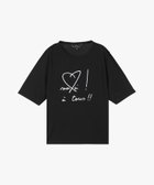 【アニエスベー ファム/agnes b. FEMME】のメッセージ プリント コットン 半袖 Tシャツ merci ! a tous!! 人気、トレンドファッション・服の通販 founy(ファニー) ファッション Fashion レディースファッション Fashion for Women トップス・カットソー Cut & Sew Tops シャツ・ブラウス・オフィスカジュアル Elegant Blouses & Button-Ups ロングTシャツ・Tシャツ Longline T-Shirts & Tees ショート Short, Short Length プリント Print, Printed Pattern 人気 Popular, Best Seller 半袖 Short Sleeve, Half Sleeve thumbnail ブラック|ID: prp329100004819059 ipo3291000000035013019