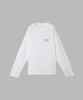 【アニエスベー ファム/agnes b. FEMME】のツーレイヤードボーダーTシャツ 人気、トレンドファッション・服の通販 founy(ファニー) ファッション Fashion レディースファッション Fashion for Women トップス・カットソー Cut & Sew Tops シャツ・ブラウス・オフィスカジュアル Elegant Blouses & Button-Ups ロングTシャツ・Tシャツ Longline T-Shirts & Tees シンプル Simple, Minimal リラックス Relax, Relaxed Fit 無地 Plain, Solid Color 長袖 Long Sleeve, Full Sleeve |ID:prp329100004819060