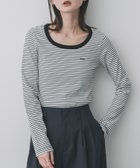 【センスオブプレイス/SENSE OF PLACE by URBAN RESEARCH】のラウンドネックリブTシャツ 人気、トレンドファッション・服の通販 founy(ファニー) ファッション Fashion レディースファッション Fashion for Women トップス・カットソー Cut & Sew Tops シャツ・ブラウス・オフィスカジュアル Elegant Blouses & Button-Ups ロングTシャツ・Tシャツ Longline T-Shirts & Tees インナー Innerwear カーディガン Cardigan, Knitwear コンパクト Compact, Small Size シンプル Simple, Minimal ジャケット Jacket, Outerwear デコルテ Décolleté, Neckline フィット Fit, Slim Fit S/S・春夏 SS, Spring/Summer, Warm Season 夏 Summer 2026年 2026 thumbnail ホワイト系その他|ID: prp329100004819081 ipo3291000000035013083