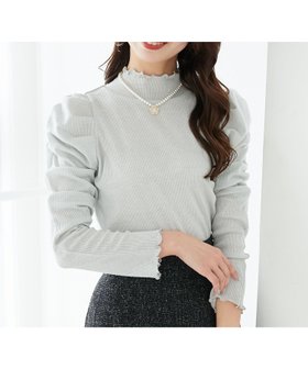 【マジェスティック レゴン/MAJESTIC LEGON】のLadyライクパワショルトップス 人気、トレンドファッション・服の通販 founy(ファニー) ファッション Fashion レディースファッション Fashion for Women トップス・カットソー Cut & Sew Tops インナー Innerwear カットソー Cut and Sewn Top カーディガン Cardigan, Knitwear ギャザー Gathered, Ruffled ダウン Down, Puffer ビスチェ Bustier, Corset Top フィット Fit, Slim Fit フェミニン Feminine, Girly フリル Frill, Ruffle 再入荷 Restock / Back in Stock |ID:prp329100004819087