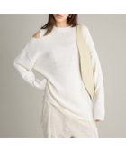 【ブリル/BRILL】のリサイクルコットンプルオーバー 人気、トレンドファッション・服の通販 founy(ファニー) ファッション Fashion レディースファッション Fashion for Women トップス・カットソー Cut & Sew Tops カジュアルプルオーバー・ニットトップス Pullovers & Knit Tops / Casual Pullovers アシンメトリー Asymmetrical Style チュニック Tunic, Long Top thumbnail ホワイト05|ID: prp329100004819092 ipo3291000000035013133