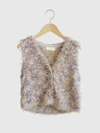 【ヴァン/Vin】のリボン×シャギーニットベスト 人気、トレンドファッション・服の通販 founy(ファニー) ファッション Fashion レディースファッション Fashion for Women アウター Coat / Outerwear Collection トップス・カットソー Cut & Sew Tops ニット Knit Tops & Sweaters ベスト&ジレ / 重ね着スタイル Vests & Gilets インナー Innerwear カラフル Colorful Design チュール Tulip, Tulip Motif フロント Front, Front Design ベスト Vest, Waistcoat リボン Ribbon, Bow ロング Long, Long-Length thumbnail ベージュ|ID: prp329100004819093 ipo3291000000035013147