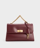 【チャールズ アンド キース/CHARLES & KEITH】のKerry ケリー チェーンハンドルバッグ 人気、トレンドファッション・服の通販 founy(ファニー) ファッション Fashion レディースファッション Fashion for Women バッグ Bags ショルダー Shoulder, Shoulder Strap セパレート Separate, Two-Piece チェーン Chain, Chain Strap チャーム Charm, Pendant トレンド Trend, Trending Now ビッグ Big, Oversized フォルム Silhouette, Form プリーツ Pleats, Pleated ミドル Middle Length, Mid Height エレガント 上品 Elegant 今季 This Season, Current Season thumbnail MulberryPlum|ID: prp329100004819161 ipo3291000000035014310