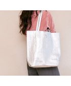 【ルクールブラン/le.coeur blanc】のMILLELA FIRENZE メタリックトートバッグ 人気、トレンドファッション・服の通販 founy(ファニー) ファッション Fashion レディースファッション Fashion for Women バッグ Bags トレンド Trend, Trending Now thumbnail シルバー|ID: prp329100004819174 ipo3291000000035014461