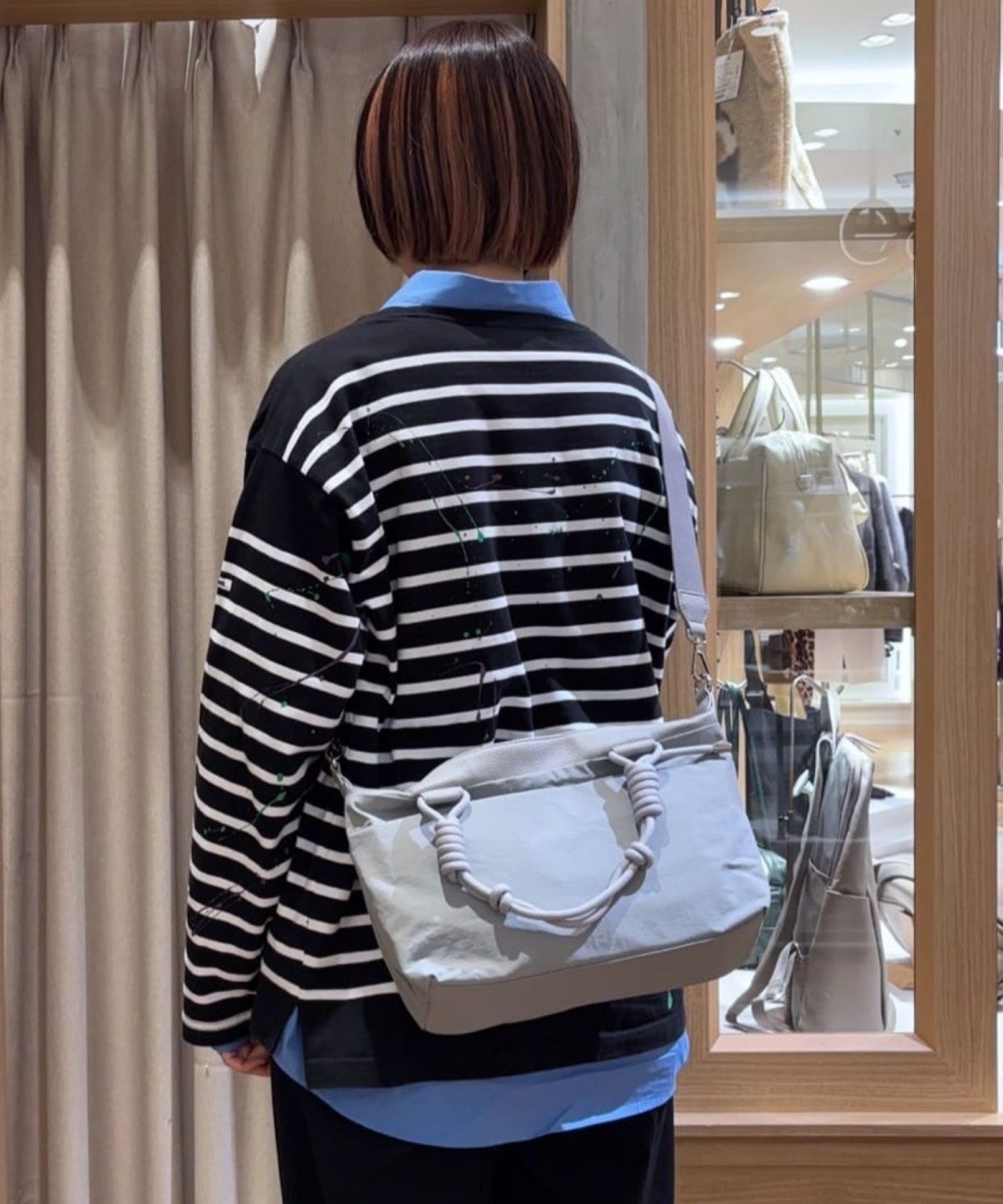 【イア パピヨネ/ear PAPILLONNER】のトラベルボストンバッグS《撥水》 インテリア・キッズ・メンズ・レディースファッション・服の通販 founy(ファニー) ファッション Fashion レディースファッション Fashion for Women ショルダー Shoulder, Shoulder Strap シンプル Simple, Minimal ジャケット Jacket, Outerwear デニム Denim, Jeans Material トラベル Travel, Travel Gear トレンド Trend, Trending Now フォルム Silhouette, Form ベーシック Basic, Essential ボストンバッグ Boston Bag, Retro Bag ポケット Pocket, Pocket Detail 旅行 Travel グレー|ID: prp329100004819178 ipo3291000000035014491