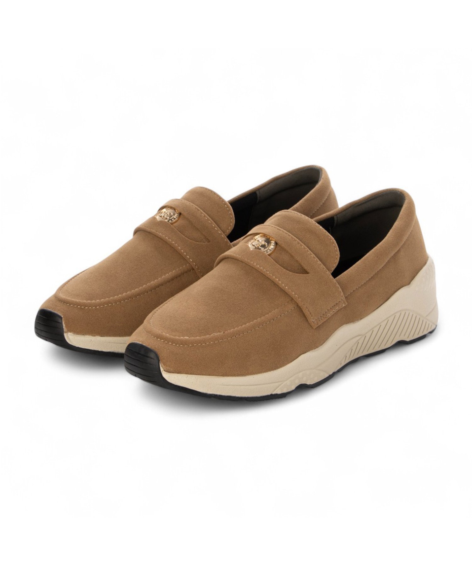 【フィン/Fin】のコインローファー厚底スリッポン 人気、トレンドファッション・服の通販 founy(ファニー) 　ファッション　Fashion　レディースファッション　Fashion for Women　クッション　Cushion, Throw Pillow　コイン　Coin, Coin Design　シンプル　Simple, Minimal　スラックス　Slacks, Dress Pants　スリッポン　Slip-On, Loafer　デニム　Denim, Jeans Material　フォルム　Silhouette, Form　ワイド　Wide, Wide Fit　厚底　Platform Shoes　定番　Standard, Basic Item　 other-1|ID: prp329100004819211 ipo3291000000035014785