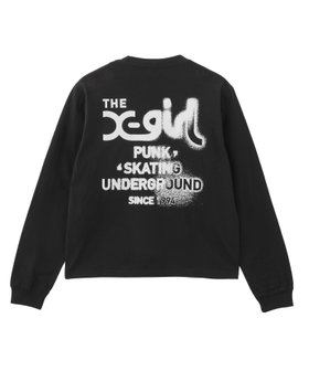 【エックスガール/X-girl】のRUSTY LOGO L/S TEE 【X-girl】 人気、トレンドファッション・服の通販 founy(ファニー) ファッション Fashion レディースファッション Fashion for Women 今季 This Season, Current Season デニム Denim, Jeans Material 定番 Standard, Basic Item 長袖 Long Sleeve, Full Sleeve フロント Front, Front Design プリント Print, Printed Pattern ベーシック Basic, Essential ラバー Rubber, Rubber Sole ロング Long, Long-Length ワンポイント One Point, Statement Accent おすすめ Recommended / Our Picks |ID:prp329100004819226