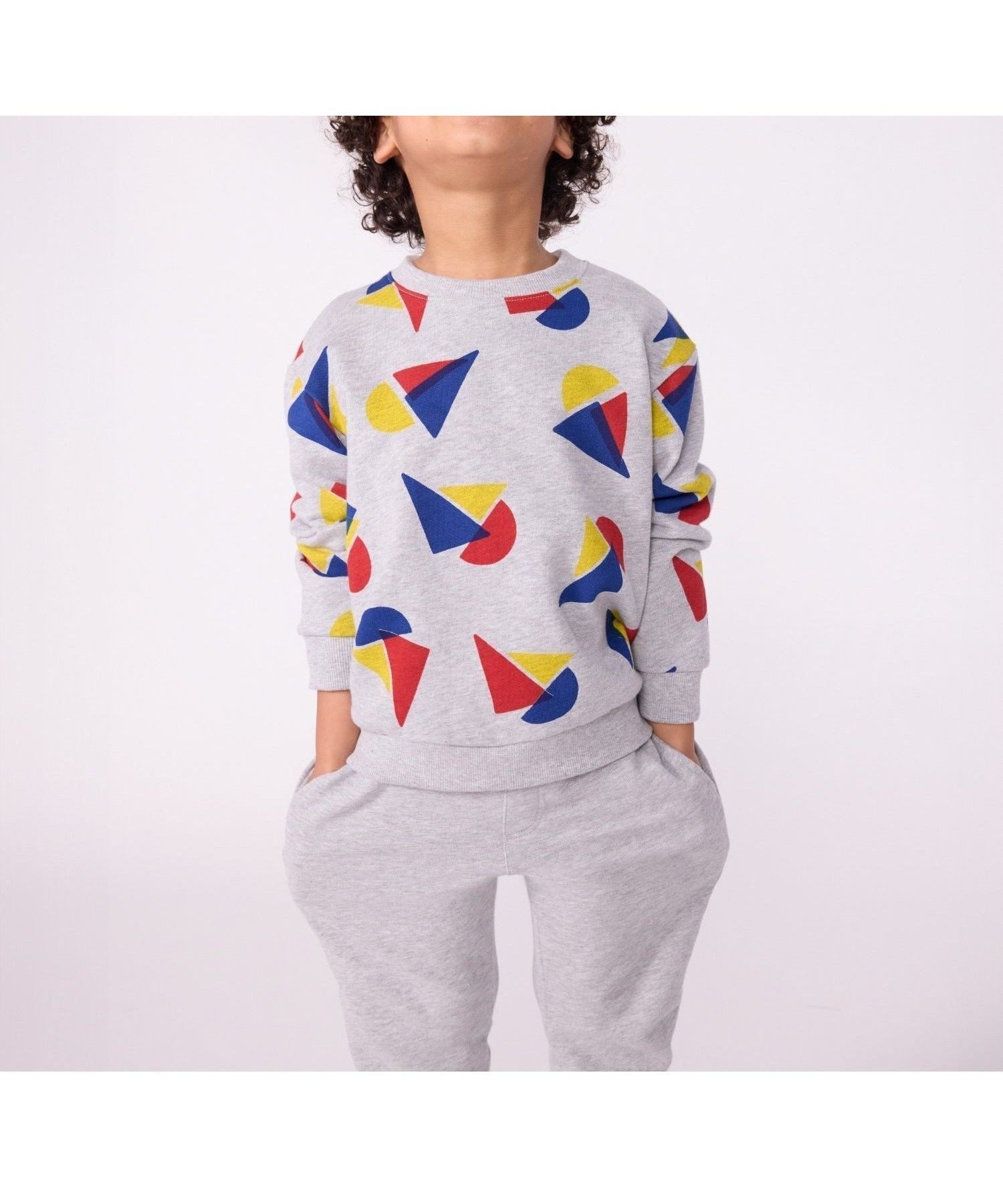 【プチバトー/PETIT BATEAU / KIDS】のスウェットプルオーバー 人気、トレンドファッション・服の通販 founy(ファニー) 　ファッション　Fashion　キッズファッション　Fashion for Kids　トップス・カットソー　Cut & Sew Tops　デニム　Denim, Jeans Material　人気　Popular, Best Seller　定番　Standard, Basic Item　長袖　Long Sleeve, Full Sleeve　 other-1|ID: prp329100004819236 ipo3291000000035015064