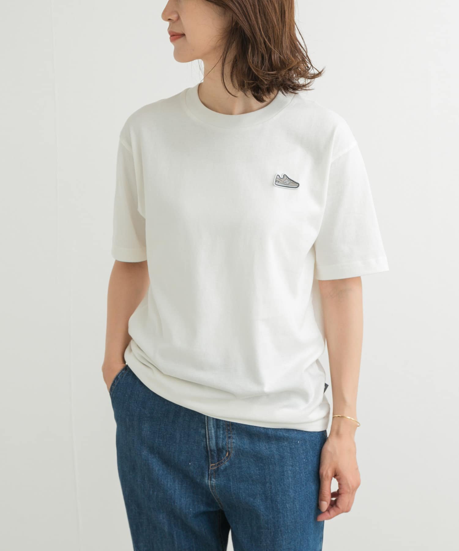 【アーバンリサーチ ドアーズ/URBAN RESEARCH DOORS】のNEW BALANCE Athletics574 GreyDayTシャツ インテリア・キッズ・メンズ・レディースファッション・服の通販 founy(ファニー) 　ファッション　Fashion　レディースファッション　Fashion for Women　トップス・カットソー　Cut & Sew Tops　シャツ・ブラウス・オフィスカジュアル　Elegant Blouses & Button-Ups　ロングTシャツ・Tシャツ　Longline T-Shirts & Tees　インソール　Shoe Insole　バランス　Balance, Style Balance　ボストン　Boston　リラックス　Relax, Relaxed Fit　S/S・春夏　SS, Spring/Summer, Warm Season　夏　Summer　2025年　2025　2025春夏・S/S　Spring/Summer 2025 SS25　SST|ID: prp329100004819256 ipo3291000000035015292