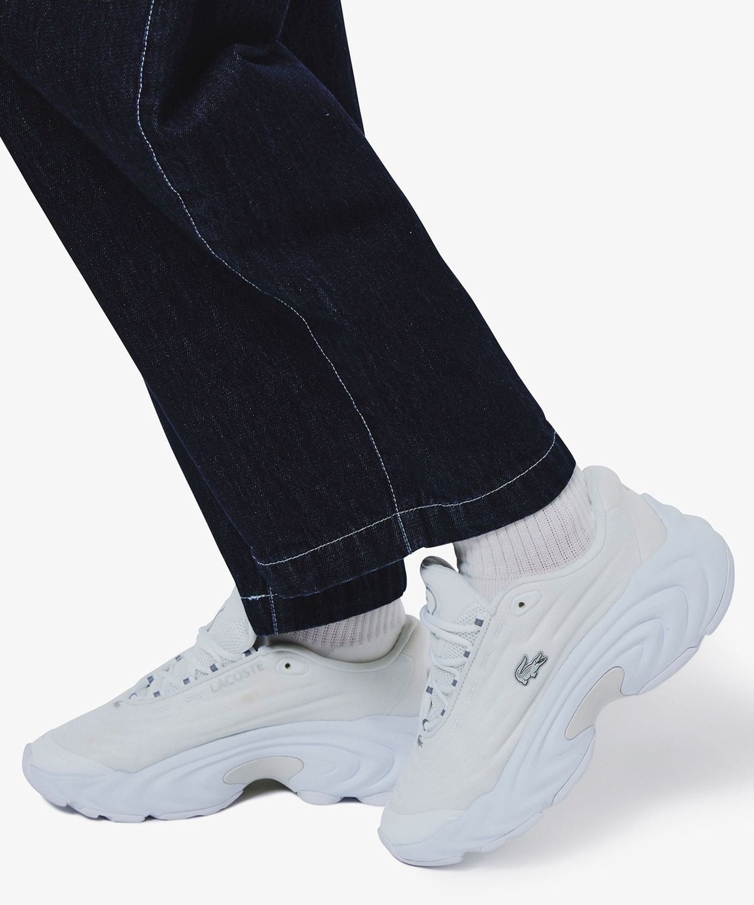 【ラコステ/LACOSTE】のレディース SPINOR 225 5 SFA インテリア・キッズ・メンズ・レディースファッション・服の通販 founy(ファニー) 　ファッション　Fashion　レディースファッション　Fashion for Women　クッション　Cushion, Throw Pillow　フォルム　Silhouette, Form　メッシュ　Mesh, Net Fabric　メンズ　Men's, Menswear　ラバー　Rubber, Rubber Sole　レース　Lace, Lace Fabric　ホワイト|ID: prp329100004819257 ipo3291000000035015295