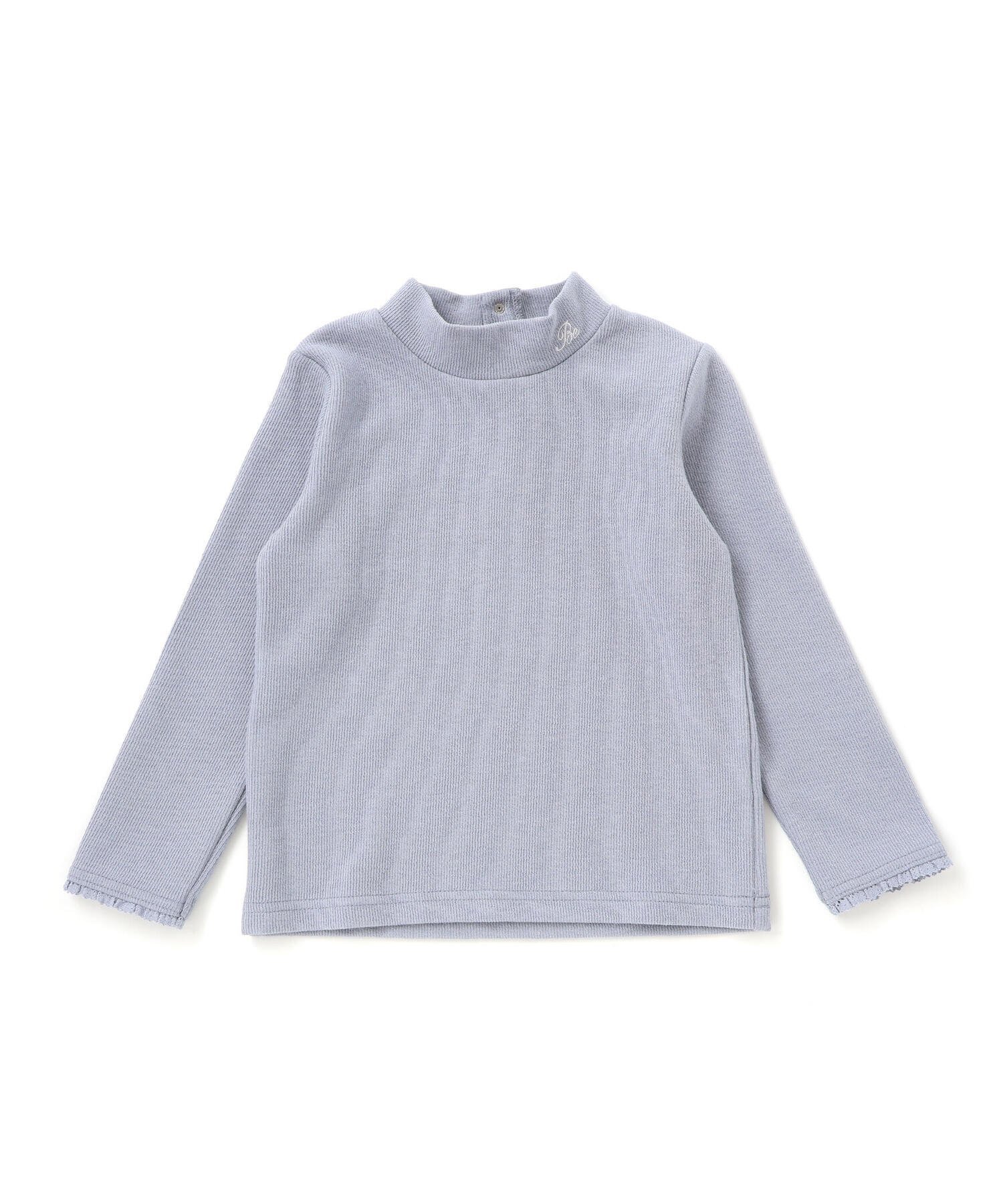 【ベベ オンライン ストア/BEBE ONLINE STORE / KIDS】の起毛テレコハイネック長袖Tシャツ(90~150cm) インテリア・キッズ・メンズ・レディースファッション・服の通販 founy(ファニー) ファッション Fashion キッズファッション Fashion for Kids インナー Innerwear カラフル Colorful Design コレクション Collection, Seasonal Line シンプル Simple, Minimal チェック Check, Plaid, Tartan テレコ Ribbed, Rib Stitch 長袖 Long Sleeve, Full Sleeve ハイネック High Neck, Mock Neck フィット Fit, Slim Fit フランス France, French ベーシック Basic, Essential レース Lace, Lace Fabric ワンポイント One Point, Statement Accent A/W・秋冬 Autumn/Winter 2025年 2025 2025-2026秋冬・A/W Autumn/Winter 2025–26 AW25–26 ブルー|ID: prp329100004819258 ipo3291000000035015321