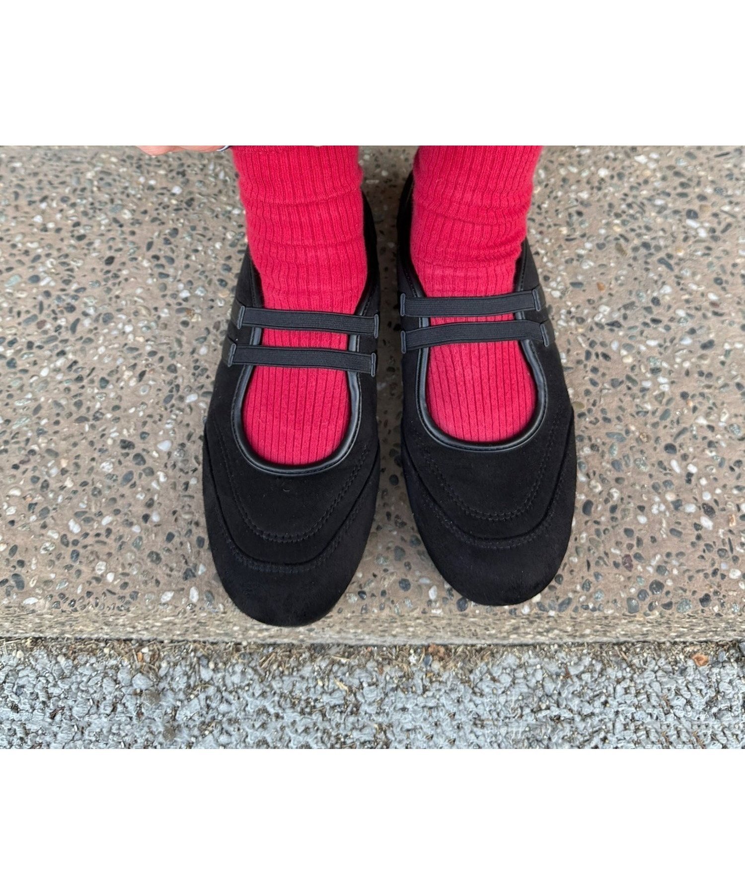 【ディスコート/Discoat】の2ストラップバレエスニーカー インテリア・キッズ・メンズ・レディースファッション・服の通販 founy(ファニー) ファッション Fashion レディースファッション Fashion for Women ブラック|ID: prp329100004819259 ipo3291000000035015327