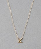 【エテ/ete】のコード K10YG イニシャル ネックレス 人気、トレンドファッション・服の通販 founy(ファニー) ファッション Fashion レディースファッション Fashion for Women ジュエリー Jewelry ネックレス Necklaces & Pendants おすすめ Recommended / Our Picks ギフト プレゼント Gift / Present ダウン Down, Puffer トレンド Trend, Trending Now ネックレス Necklace, Pendant Necklace thumbnail K|ID: prp329100004819265 ipo3291000000035015388