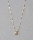 【エテ/ete】のコード K10YG イニシャル ネックレス 人気、トレンドファッション・服の通販 founy(ファニー) ファッション Fashion レディースファッション Fashion for Women ジュエリー Jewelry ネックレス Necklaces & Pendants おすすめ Recommended / Our Picks ギフト プレゼント Gift / Present ダウン Down, Puffer トレンド Trend, Trending Now ネックレス Necklace, Pendant Necklace thumbnail S|ID: prp329100004819265 ipo3291000000035015392