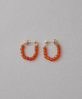 【エテ/ete】のフォーチュン K18YG カーネリアン フープピアス /Power 人気、トレンドファッション・服の通販 founy(ファニー) ファッション Fashion レディースファッション Fashion for Women コレクション Collection, Seasonal Line シンプル Simple, Minimal フープ Hoop, Hoop Earrings |ID:prp329100004819272