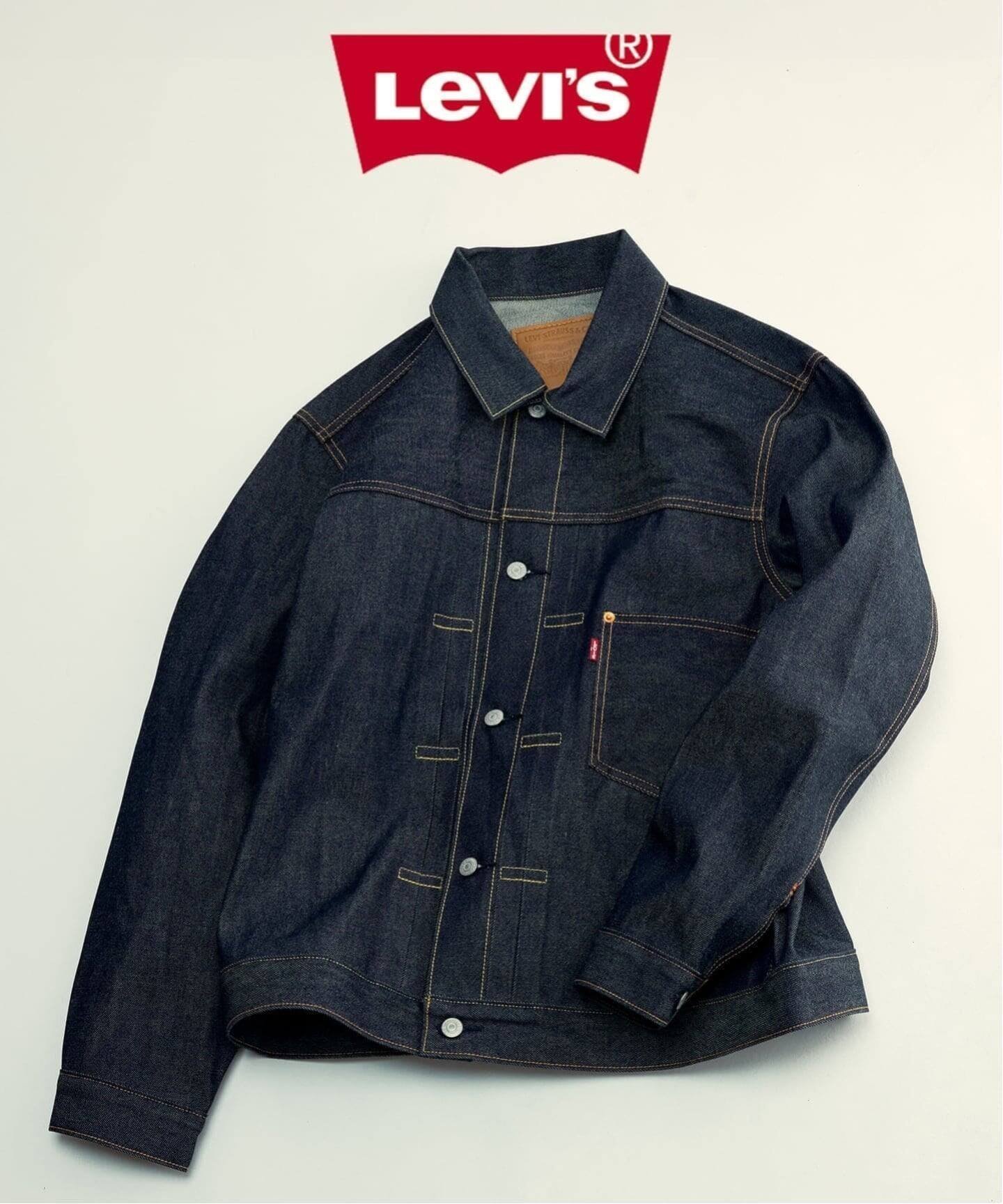 【ジャーナルスタンダード/JOURNAL STANDARD / MEN】のLevi s / リーバイス 別注 TYPE1 リジッド トラッカージャケット 人気、トレンドファッション・服の通販 founy(ファニー) 　ファッション　Fashion　メンズファッション　Fashion for Men　イエロー　Yellow　オレンジ　Orange　ヴィンテージ　Vintage Style　クラシック　Classic, Timeless Style　コレクション　Collection, Seasonal Line　ジーンズ　Jeans, Denim Pants　スペシャル　Special, Limited Edition　スマート　Smart, Elegant　デニム　Denim, Jeans Material　フラップ　Flap, Flap Pocket　フロント　Front, Front Design　プリーツ　Pleats, Pleated　ボックス　Boxy, Box Shape　ポケット　Pocket, Pocket Detail　別注　Limited Edition, Custom Order　 other-1|ID: prp329100004819332 ipo3291000000035015922
