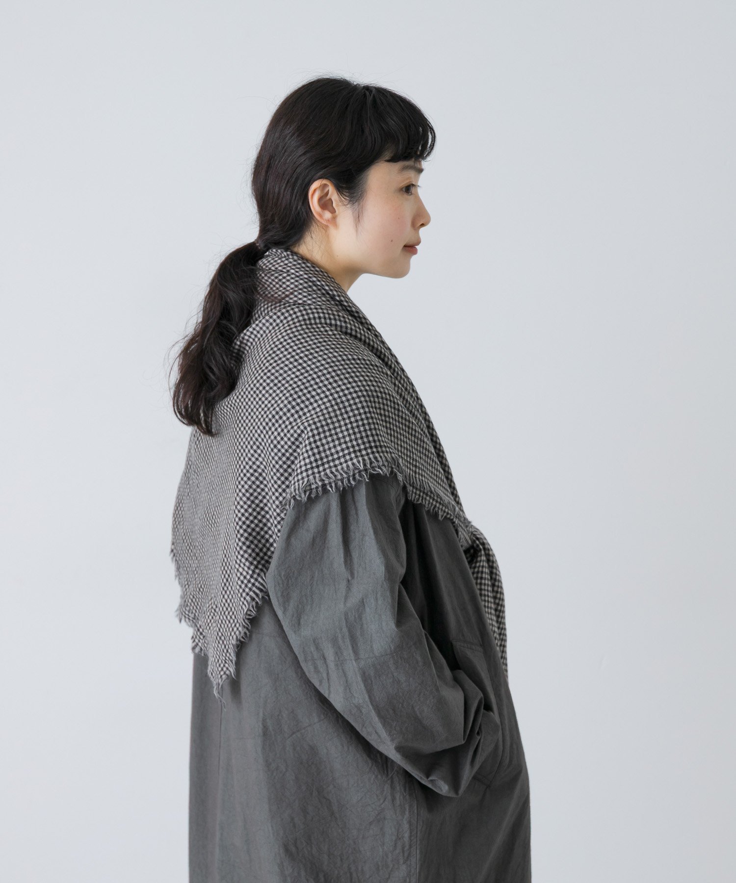 【かぐれ/kagure / URBAN RESEARCH】のチェックスクエアストール インテリア・キッズ・メンズ・レディースファッション・服の通販 founy(ファニー) ファッション Fashion レディースファッション Fashion for Women 2026年 2026 おすすめ Recommended / Our Picks インド Indian Textile スクエア Square, Square Shape ストール Stole, Wrap チェック Check, Plaid, Tartan フリンジ Fringe, Tassel 冬 Winter / This Winter 夏 Summer S/S・春夏 SS, Spring/Summer, Warm Season グレー系その他|ID: prp329100004819338 ipo3291000000035015967
