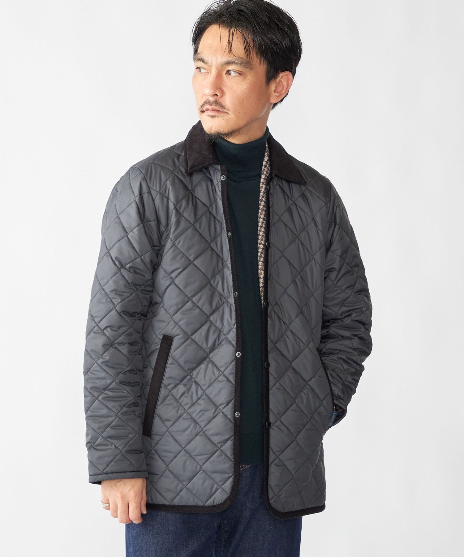 【シップス/SHIPS / MEN】の【SHIPS別注】LAVENHAM KEDINGTON ジャケット インテリア・キッズ・メンズ・レディースファッション・服の通販 founy(ファニー) ファッション Fashion メンズファッション Fashion for Men キルティング Quilted, Quilting 軽量 Lightweight, Ultra Light ジャケット Jacket, Outerwear ダイヤモンド Diamond, Brilliant Cut デニム Denim, Jeans Material 定番 Standard, Basic Item 人気 Popular, Best Seller ブランケット Blanket, Throw Blanket ポケット Pocket, Pocket Detail 別注 Limited Edition, Custom Order おすすめ Recommended / Our Picks エレガント 上品 Elegant ビジネス 仕事 通勤 Business / Work / Commuting ブラック|ID: prp329100004819340 ipo3291000000035015990