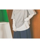 【スタディオ クリップ/studio CLIP】の《days》レイヤードセットプルオーバー 人気、トレンドファッション・服の通販 founy(ファニー) ファッション Fashion レディースファッション Fashion for Women トップス・カットソー Cut & Sew Tops カジュアルプルオーバー・ニットトップス Pullovers & Knit Tops / Casual Pullovers おすすめ Recommended / Our Picks インナー Innerwear スリーブ Sleeve, Long Sleeve / Short Sleeve ハーフ Half, Half-Length ロング Long, Long-Length ワイド Wide, Wide Fit ワッフル Waffle, Waffle Knit thumbnail グレーTOP12|ID: prp329100004819345 ipo3291000000035016033