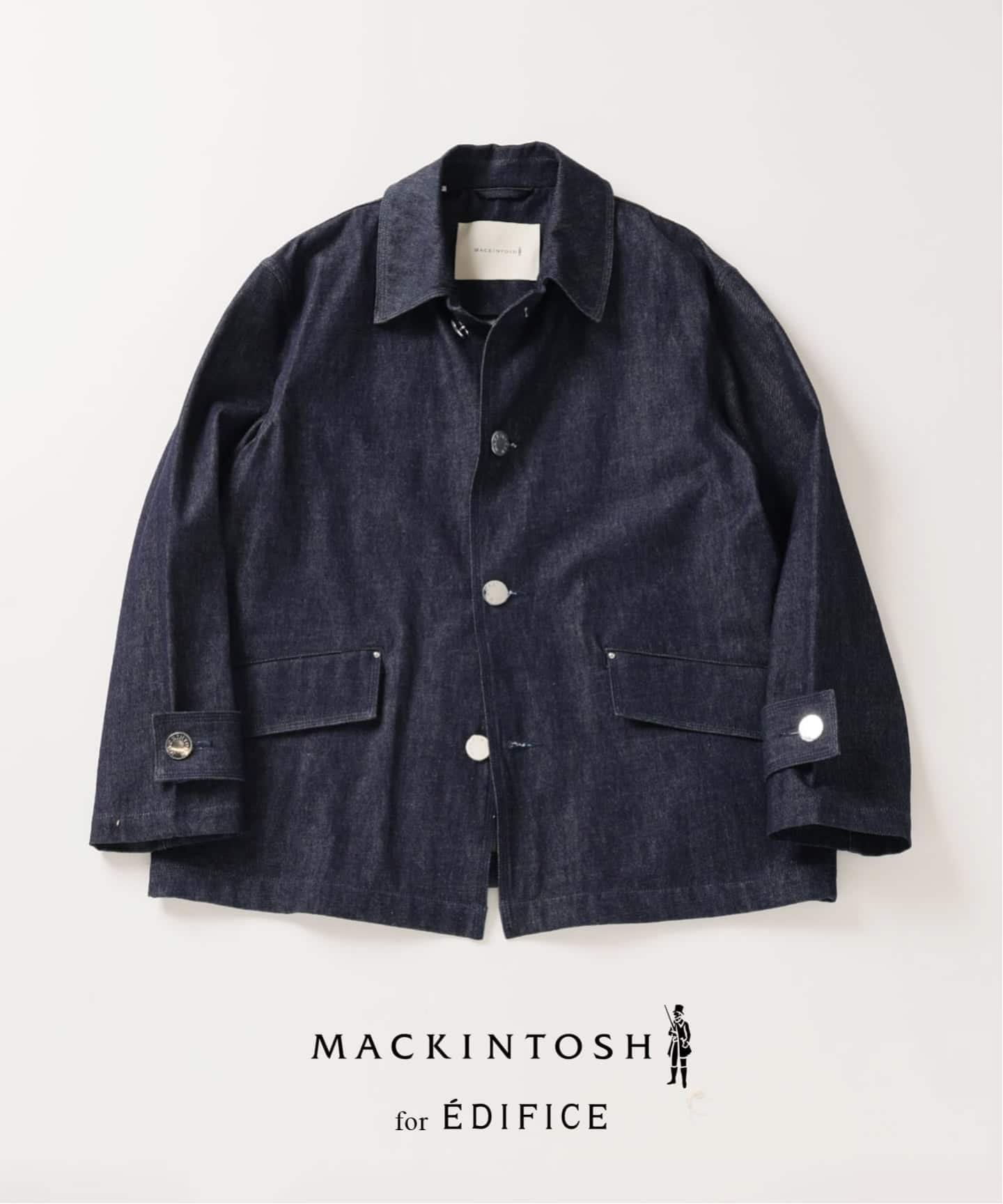 【エディフィス/EDIFICE / MEN】のMACKINTOSH(マッキントッシュ) 別注 HUMBIE/ハンビー デニム SHORT SL 人気、トレンドファッション・服の通販 founy(ファニー) 　ファッション　Fashion　メンズファッション　Fashion for Men　ウォッシュ　Washed Finish　クラシック　Classic, Timeless Style　コレクション　Collection, Seasonal Line　ショート　Short, Short Length　ジャケット　Jacket, Outerwear　スタイリッシュ　Stylish, Fashionable　スペシャル　Special, Limited Edition　スマート　Smart, Elegant　スリム　Slim, Slim Fit　デニム　Denim, Jeans Material　バランス　Balance, Style Balance　フィット　Fit, Slim Fit　別注　Limited Edition, Custom Order　モダン　Modern, Contemporary　 other-1|ID: prp329100004819362 ipo3291000000035016226