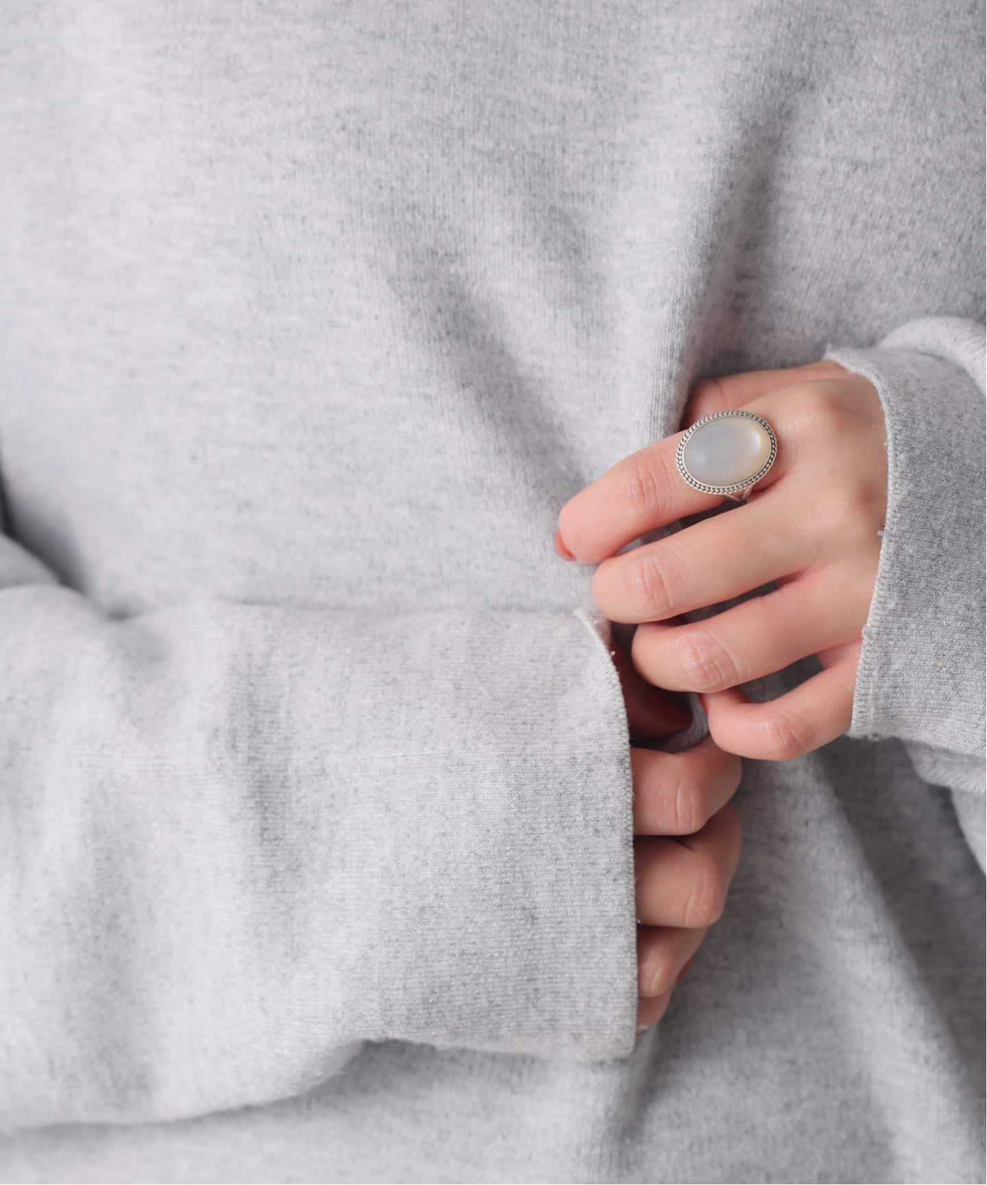 【スピック&スパン/Spick & Span】の【SAMH by LILAS】ホワイトムーンストーンリング SV 人気、トレンドファッション・服の通販 founy(ファニー) 　ファッション　Fashion　レディースファッション　Fashion for Women　ヴィンテージ　Vintage Style　 other-1|ID: prp329100004819396 ipo3291000000035016516